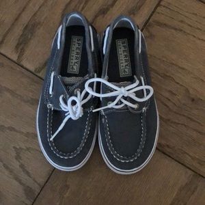 Kids Sperry top sides.
